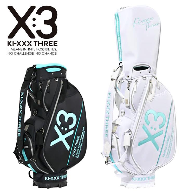 KI-XXX THREE キックスリー キャディバッグ 9.5型 2025モデル