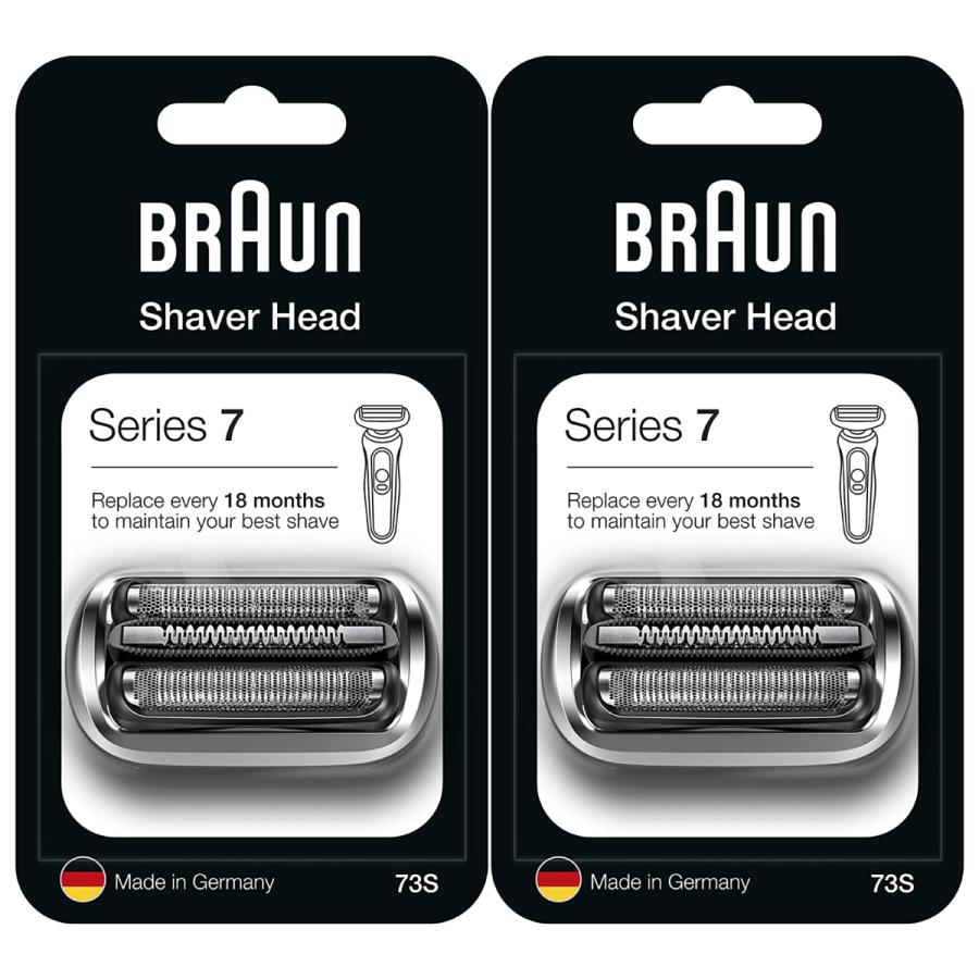 BRAUN Series 7 ブラウン 替刃 73S 2個セット (送料無料 即日出荷 保証
