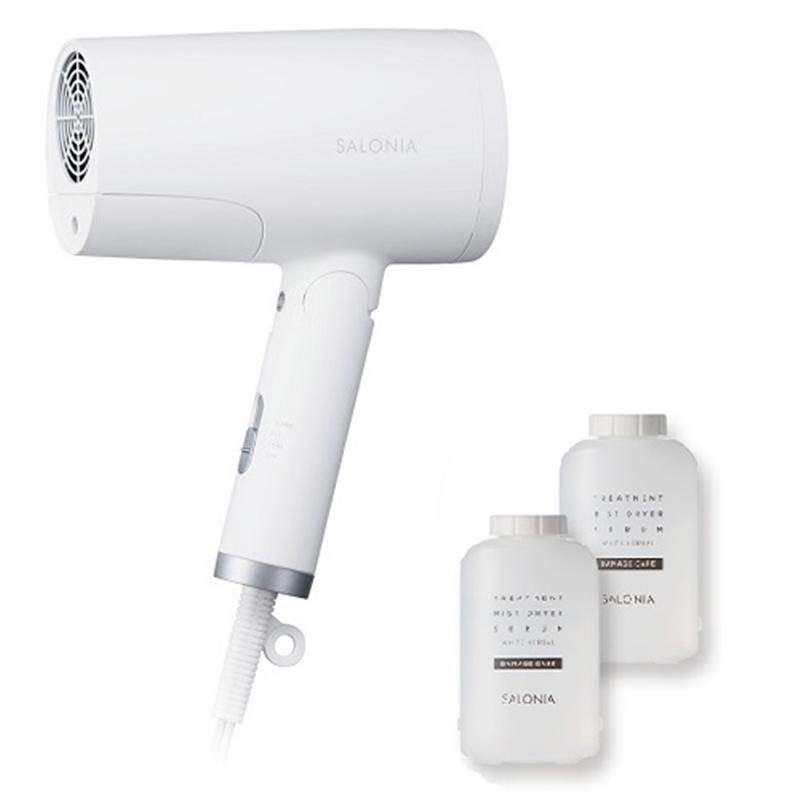 ☆サロニア SALONIA トリートメントミストドライヤー専用セラム付き