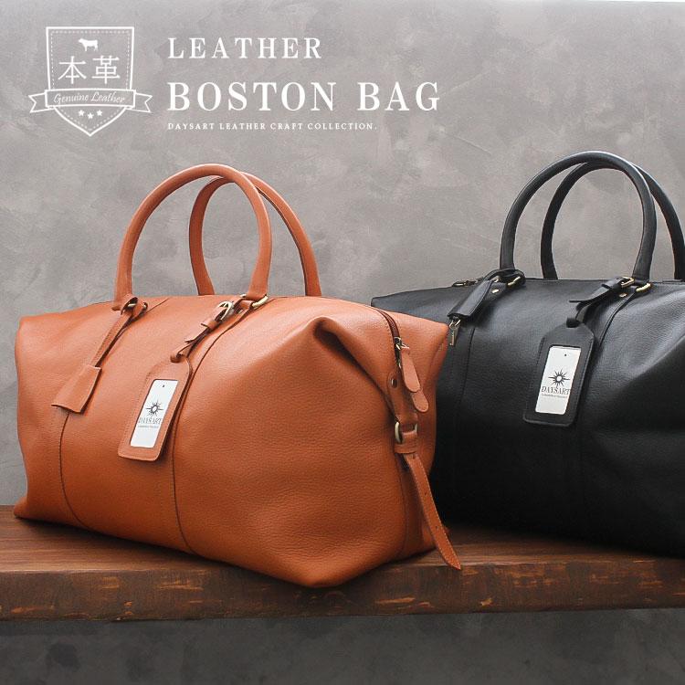 DAYSART（デイズアート） ボストンバッグ 本革レザー メンズ