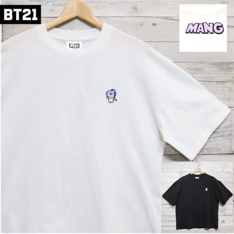 送料無料 BT21 BTS 半袖 Tシャツ ティーシャツ 半袖Tシャツ MANG
