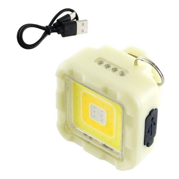 イトー BIGMAN LEDミニミニポケットライト 充電式 キューブ 蓄光 BPML