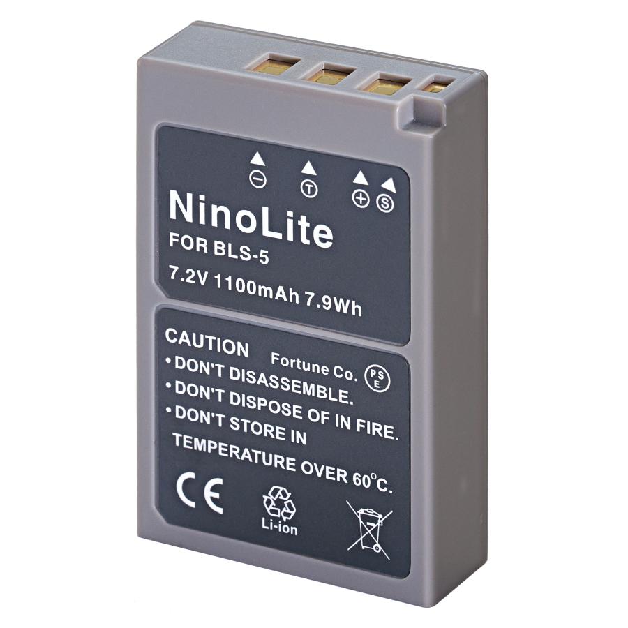 OLYMPUS オリンパス BLS-1 BLS-5 互換バッテリー E-PL7 PEN E-PL6 Lite