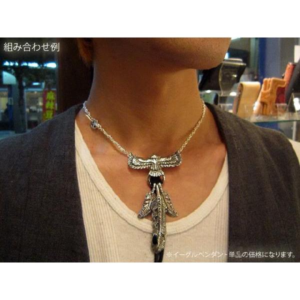 イーグル フェザー/羽/シルバー925 イーグルフェザーネックレス