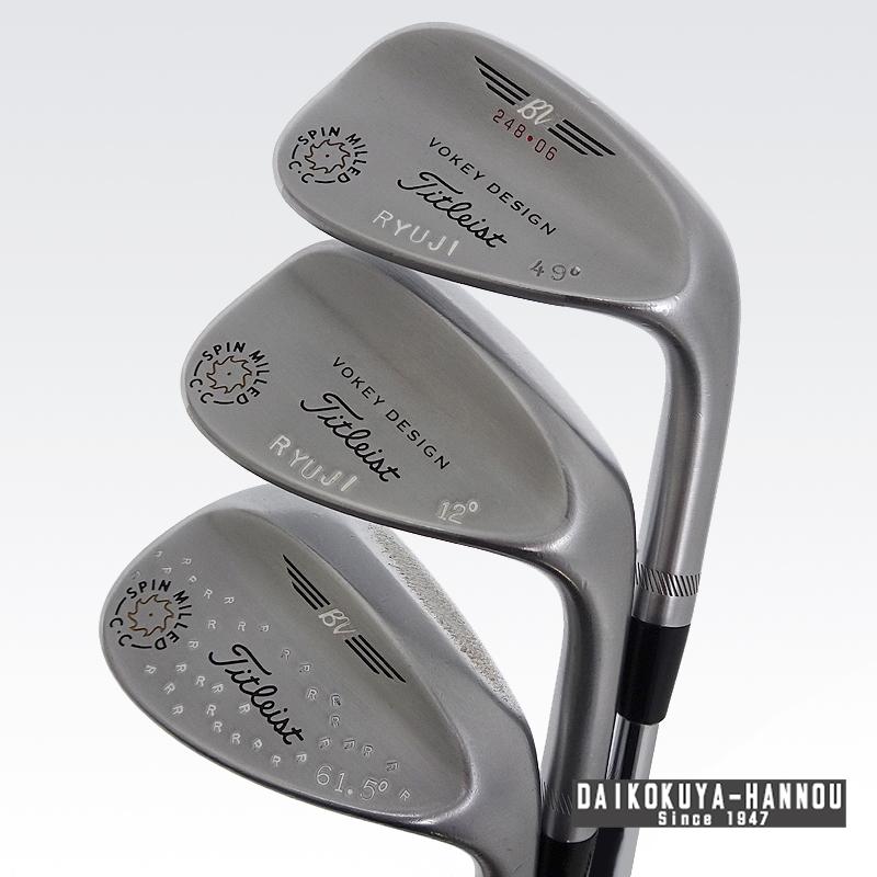 飯能本店］タイトリスト ボーケイ 今田竜二 レプリカウェッジ 3本