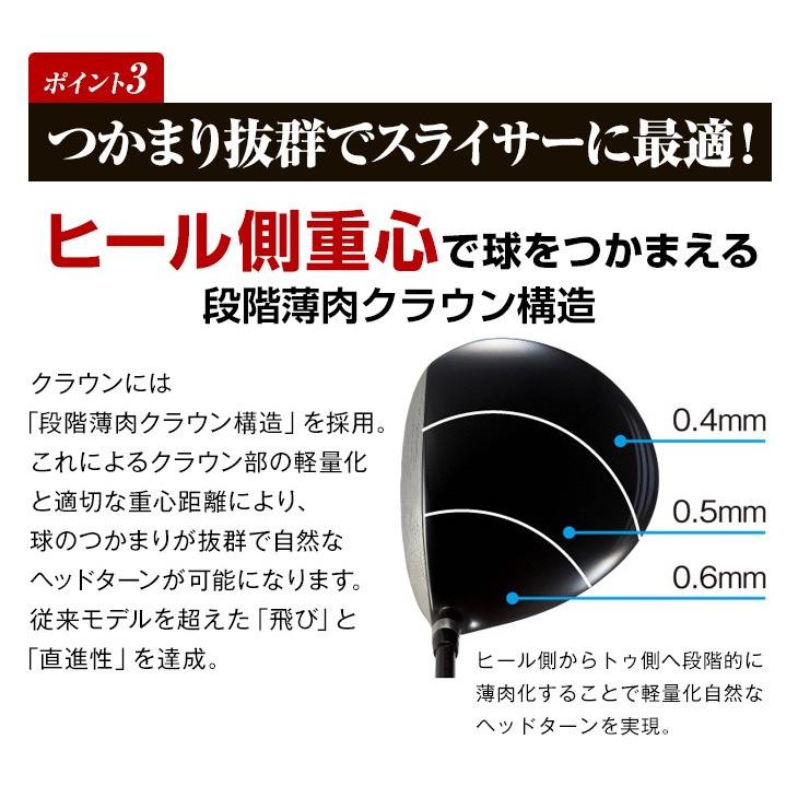 ワークスゴルフ ゴルフ クラブ ドライバー メンズ 短尺 44インチ 高