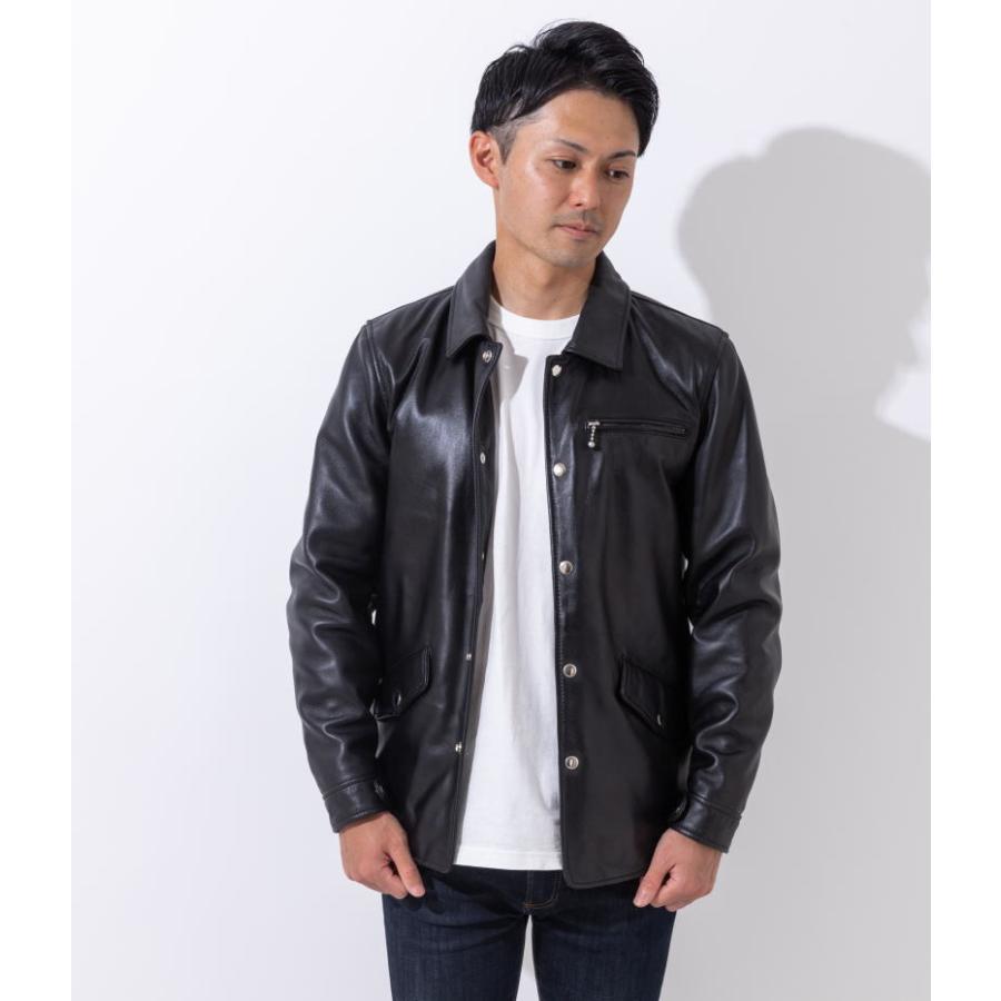 フリーダムレザー 革ジャン メンズ 本革 コーチジャケット レザー