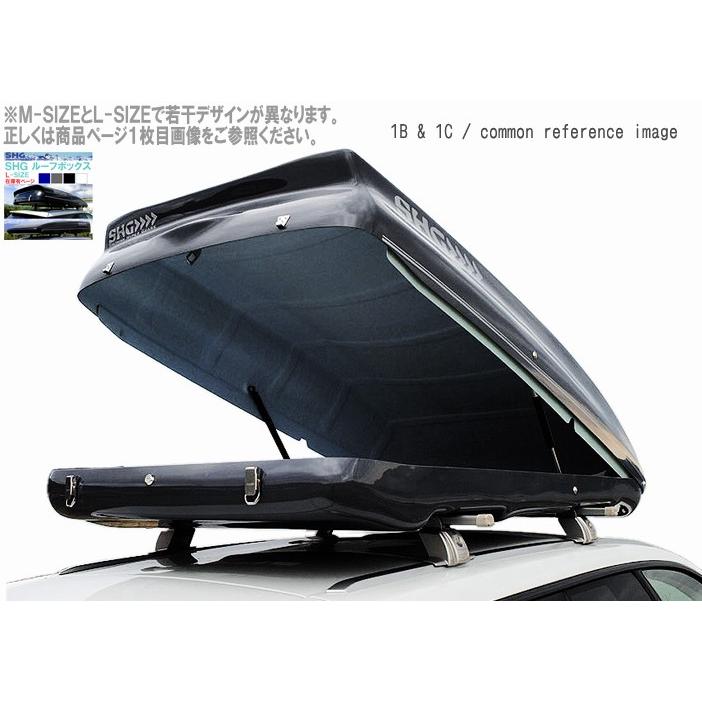 受注生産】SNOMAN スノーマン SHG ルーフボックス Lサイズ KS-1B FRP