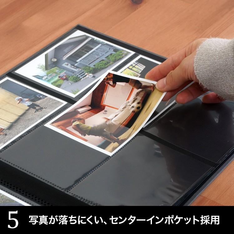 ナカバヤシ アルバム 大容量 見開き12ポケット Nakabayashi×OURHOME