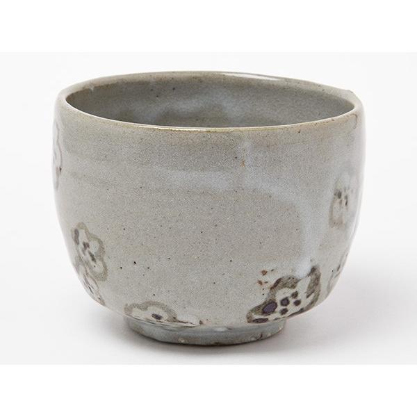 送料無料】荒川武夫 作 虎渓山 水月窯 粉吹風茶碗/お茶のふじい・藤井