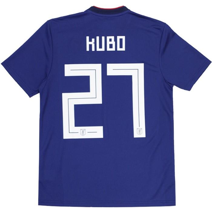 アディダス サッカー日本代表 ホームレプリカユニフォーム半袖 背番号