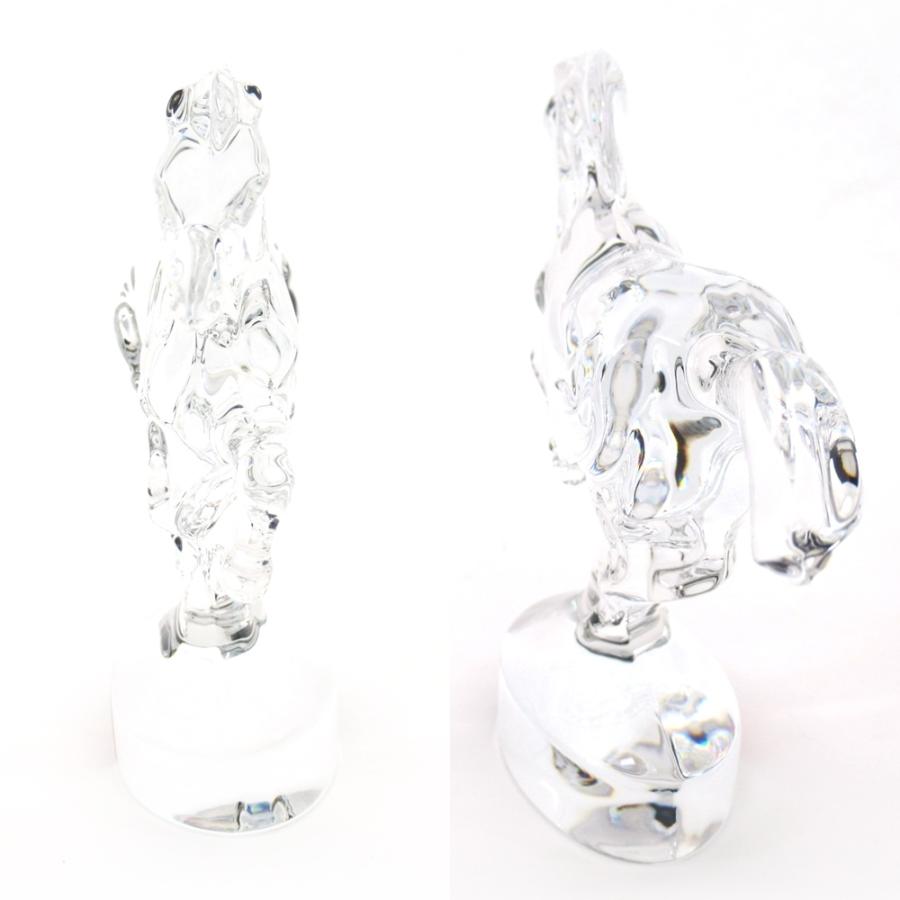 バカラ（Baccarat） 駆ける馬 ホース フィギュリン 美品 1点 箱付き