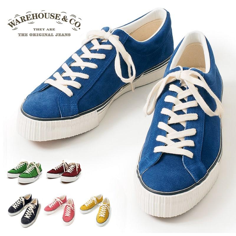 WAREHOUSE ウエアハウス スエード スニーカー Lot 3400 : 服道楽