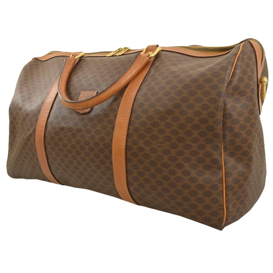 CELINE（セリーヌ） ボストンバッグ マカダム柄 旅行鞄 ヴィンテージ