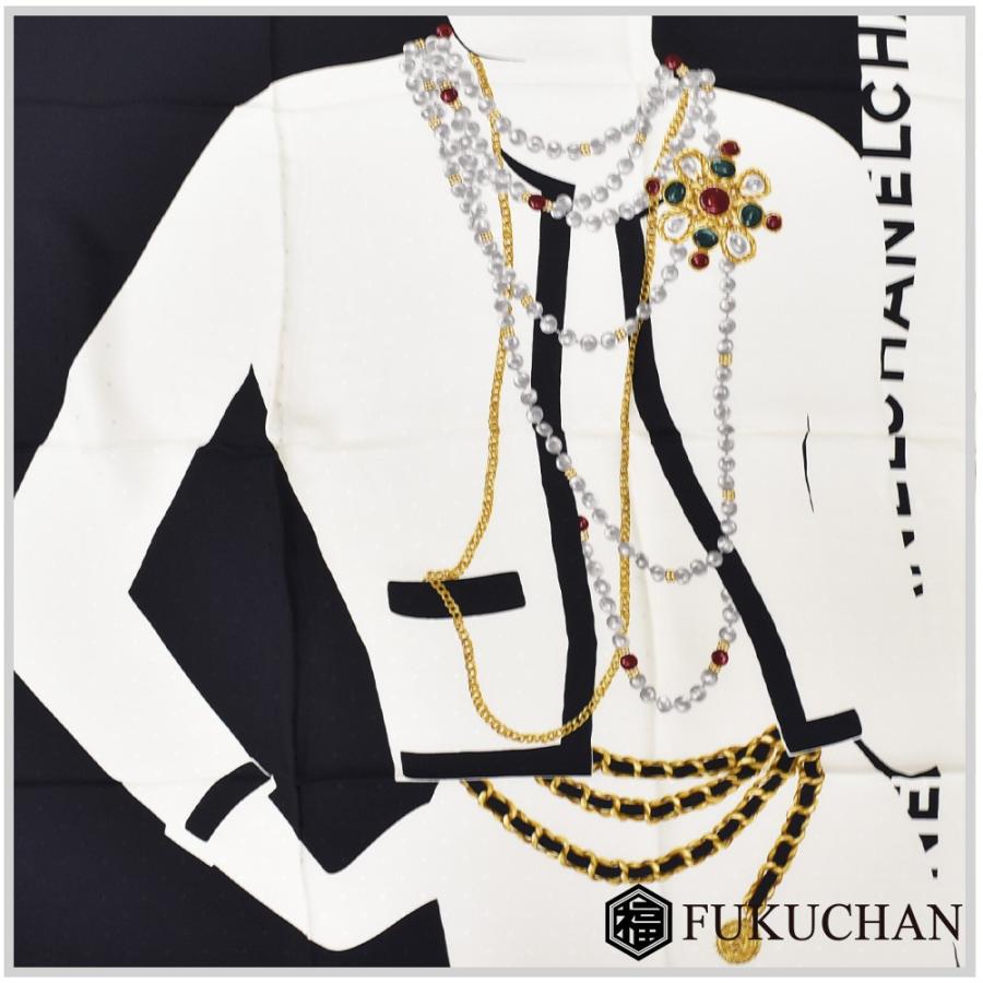 CHANEL（シャネル） ココシャネル アクセサリー柄 スカーフ ストール