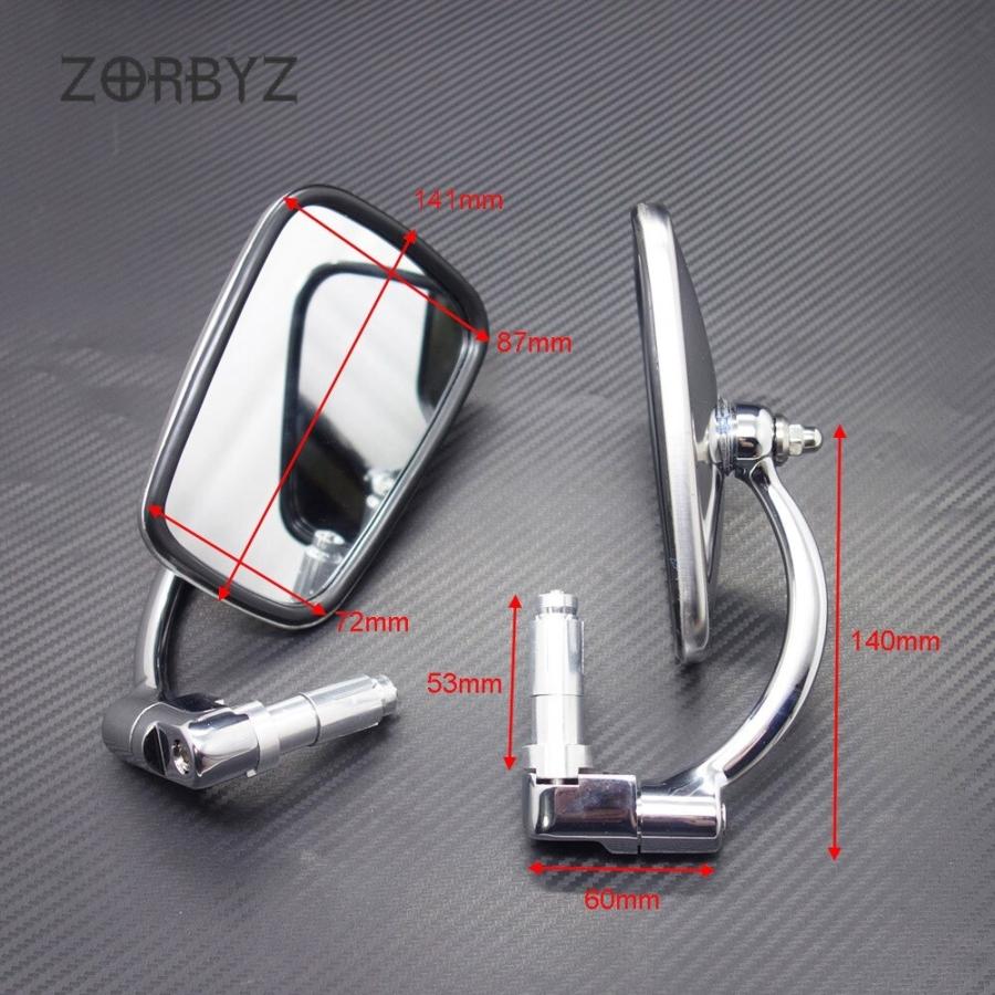 HALCYON ハルシオンタイプ スタジアム バーエンド ミラー スクエア