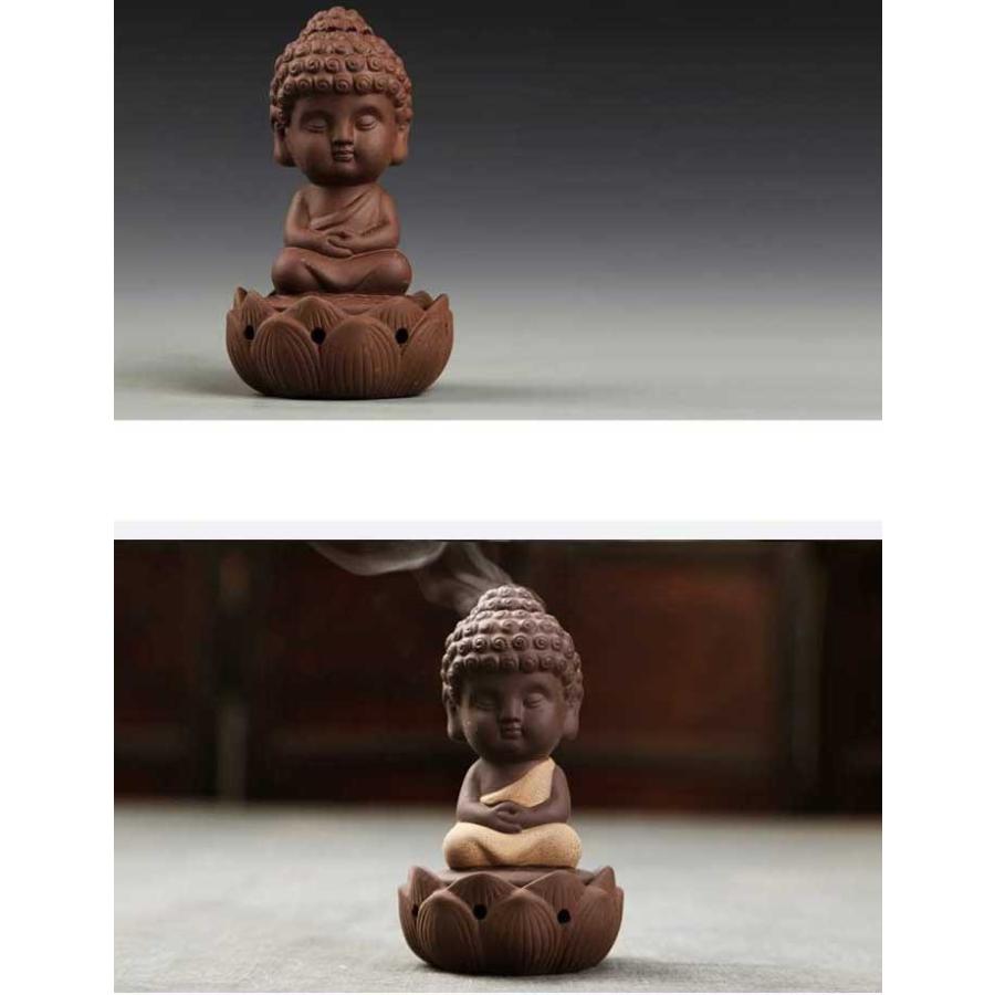 倒流香用 禅 香炉 仏陀 ブッダ 瞑想仏陀 エネルギーワーク 幻想的 煙