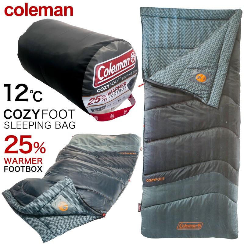 Coleman コールマン 寝袋 封筒型 コージーフット スリーピングバッグ