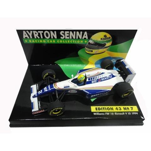 PMA 1/43 A．セナ ウィリアムズ・ルノー FW16 セナコレクション 1994