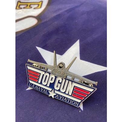 ミリタリー ピンバッジ ピンズ U.S.Navy TOP GUN ネイビー トップガン