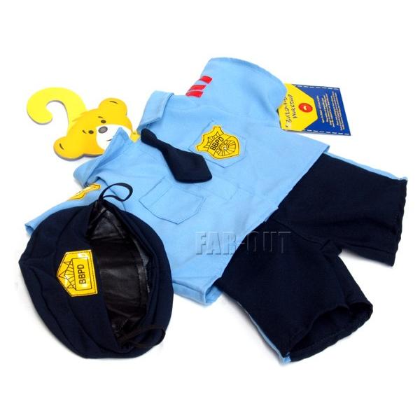 ビルド・ア・ベア ぬいぐるみ コスチューム セット ポリス 警察官