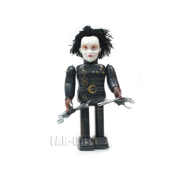 シザーハンズ エドワード ジョニーデップ ぜんまい式 ブリキトイ