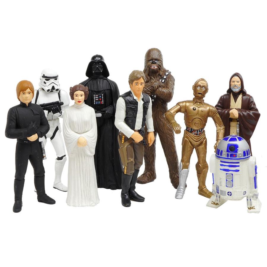 スター・ウォーズ ビニールフィギュア 9点セット ストア限定 1993年