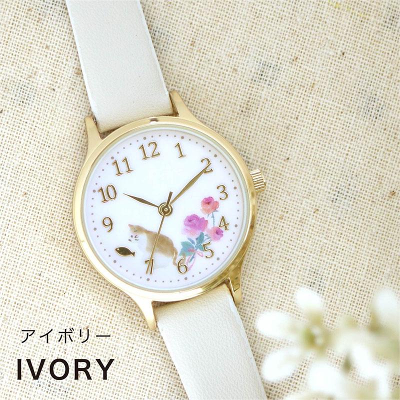 field work（フィールドワーク） 腕時計 レディース ミュレ ネコ 猫