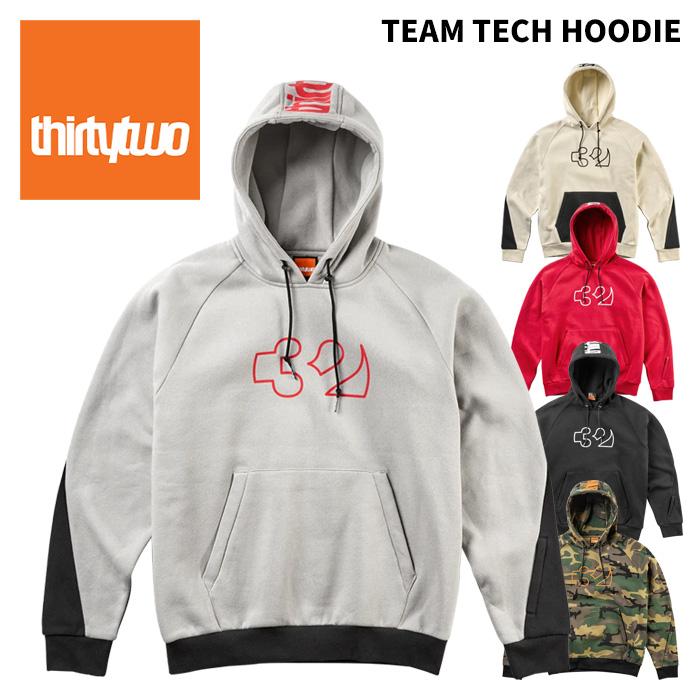THIRTYTWO サーティーツー ウェア TEAM TECH HOODIE 25-26モデル
