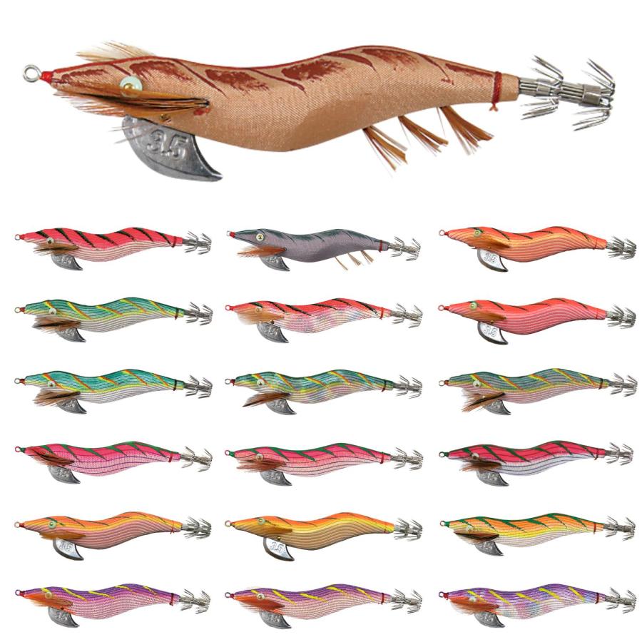 HAYASHI 林釣漁具製作所 餌木猿 エギザル EGI プロ職人手作り 3.5号 約