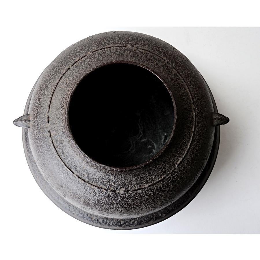 釜師 高橋敬典 浜松地紋 真形羽付釜 共箱、栞付 人間国宝 日本工芸会