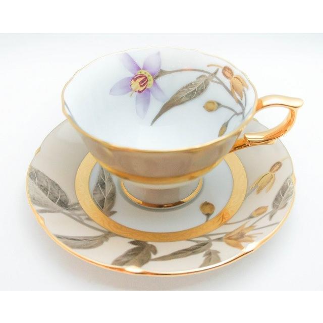 ノリタケ Noritake 花鳥譜 ティー・コーヒー碗皿 6客セット 絵変り