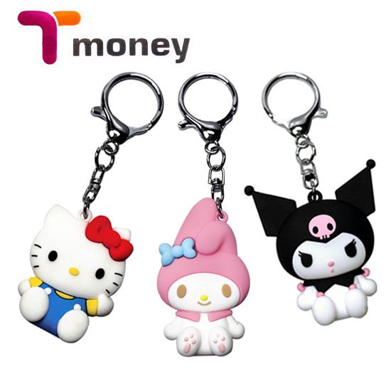 サンリオ シリコン Tmoney キーリング キティ マイメロディ クロミ