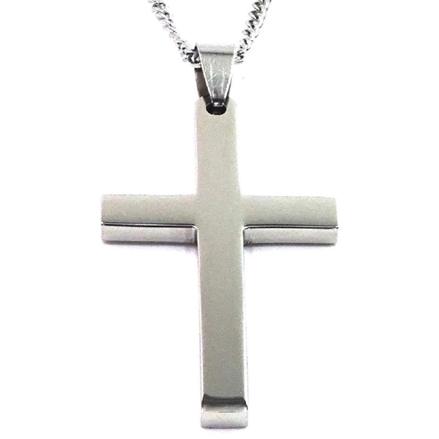 ステンレス 十字架 ネックレス クロス ペンダント サージカル