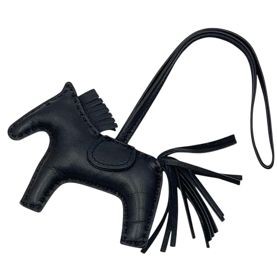 HERMES（エルメス） バッグチャーム ロデオチャーム PM ブラック 黒