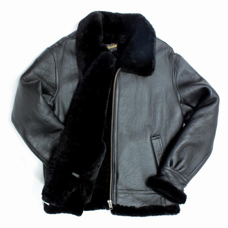 ムートンジャケット レザージャケット B-3ジャケット メンズ : 本革