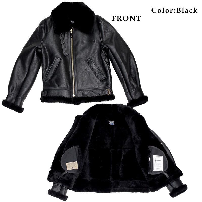 AVIREX（アヴィレックス） 本革 B-3ジャケット ムートンジャケット