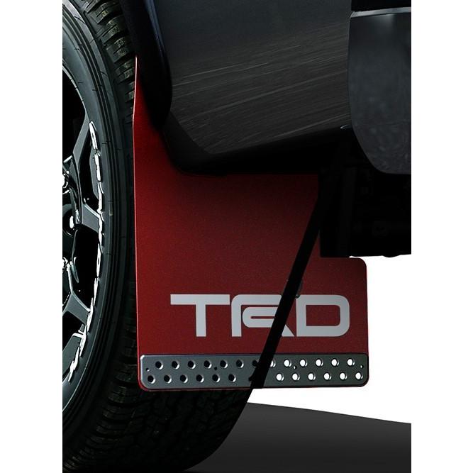 TRD ハイラックス GUN125用 マッドフラップ (レッド) 品番： MS328