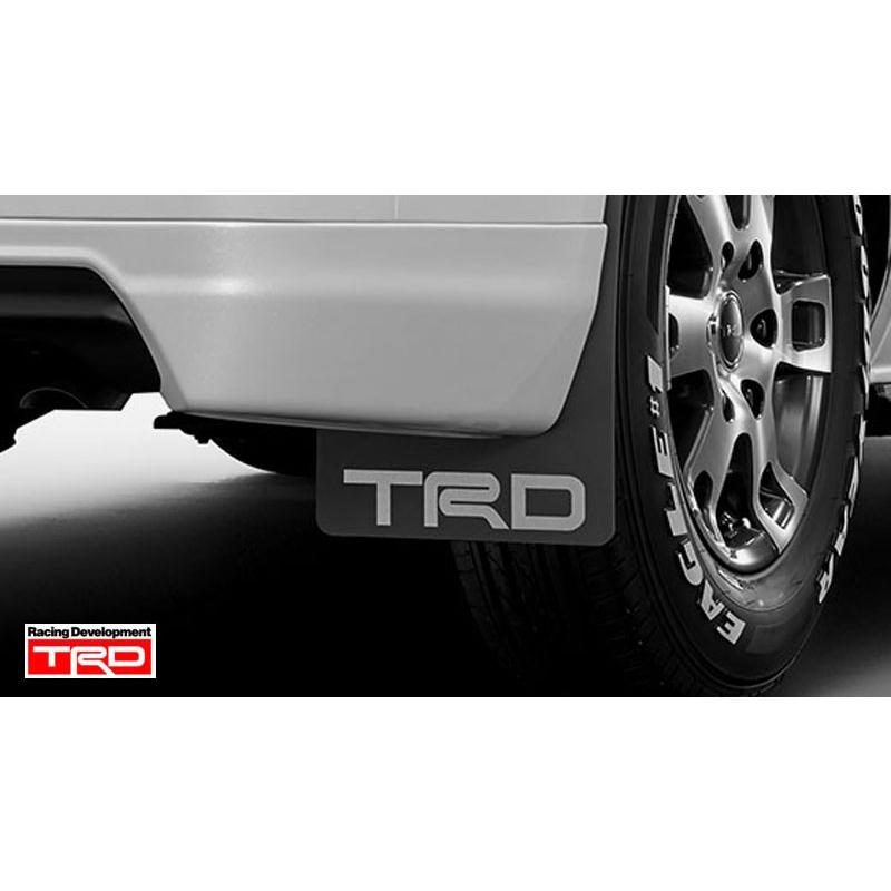 TRD ハイエース 200系 全車用 マッドフラップ (ブラック) 品番： MS328