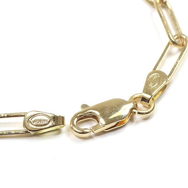 UNOAERRE（ウノアエレ） UNOAERRE K18YG ペーパークリップチェーン