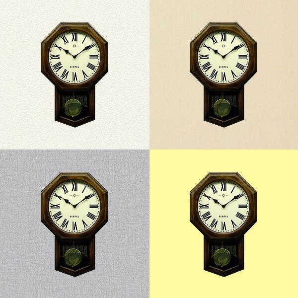 振り子時計 26cm 日本製 振り子 時計 仕掛け時計 クオーツ 壁掛け かけ