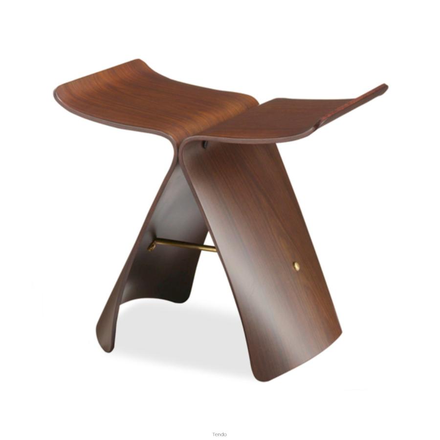 天童木工 Tendo(天童木工) バタフライスツール (ローズウッド板目