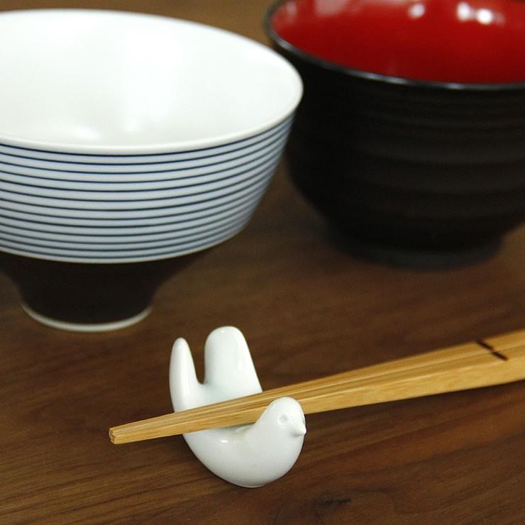 白山陶器（はくさんとうき） とり型はしおき（1個） 箸置き 箸おき は
