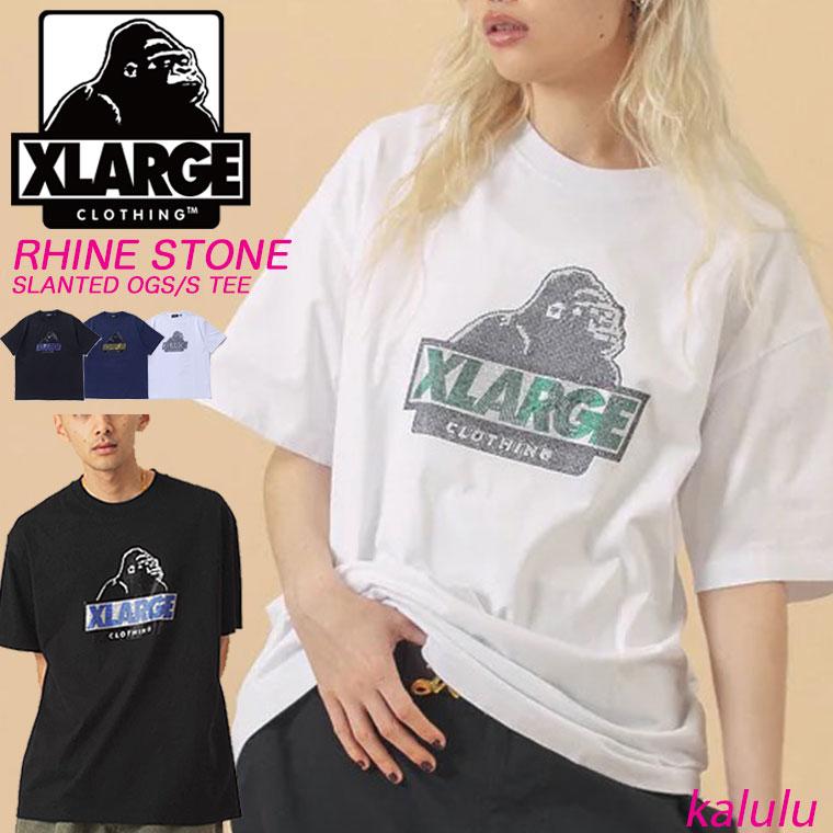 XLARGE（エクストラ ラージ） ラインストーン Tシャツ RHINE STONE