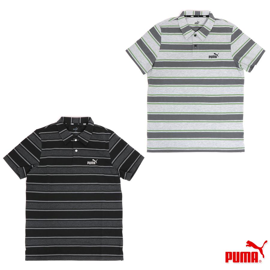 PUMA（プーマ） PPC ストライプ ポロシャツ メンズ ポロシャツ