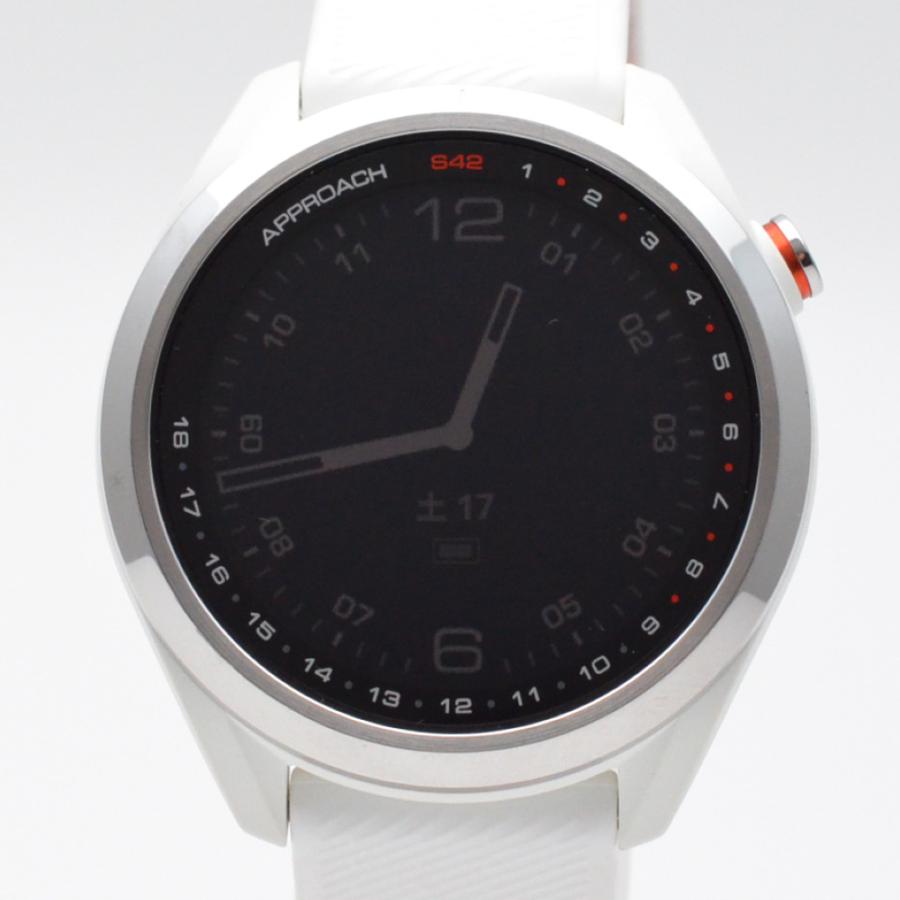 GARMIN（ガーミン） APPROACH S42 GPS ゴルフウォッチ ホワイト
