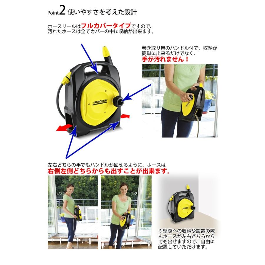 ケルヒャー（KARCHER） コンパクトホースリール : ケルヒャー公式