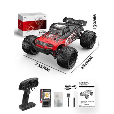 DEERC ラジコン ラジコンカー 速い オフロード 4WD デュアルモーター