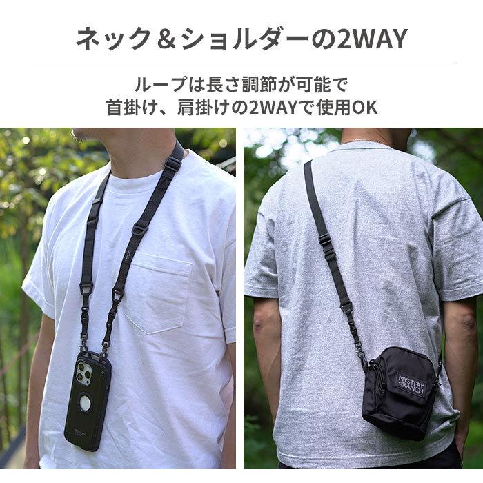 ROOT CO. スマホ ショルダーストラップ 斜め掛け ネックストラップ