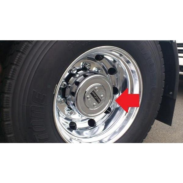 17スーパーグレート リア10穴用 エアロセンターカバー左右セットISO